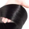 1 Pakiet Virgin Brazilian Hair Proste przedłużenia 10-26 cala naturalny kolor 9a nieprzetworzone ludzkie włosy splaty wątwa julienchina