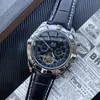 Lyxklockor för män mekanik armbandsur mode affärs Centennial fågel stor svänghjul automatisk mekanisk klockdesigner