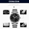2022 Wholale Luxury Arabic Number Dial Mens Hand Watch Oem Stainls Steel Minimalist Quartz Wrist Watch For Men