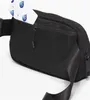 LL Sacs de taille Femmes Hommes Sacs de taille Gym Course Sports de plein air Voyage Téléphone Porte-monnaie Ceinture décontractée Sac étanche réglable F219m