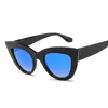 النظارات الشمسية Cat Eye Fashion Women Vintage Designer Sun Black Sun for Female UV400 Eyewear Shadessunglassessunglasses