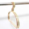 Rose Gold Clothes Hanger Silk Scarf Storage Rack Home Hanger Rack Tie Parment Handduk Holder