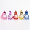 6ml  Diamond Travel Gradient Roller Bottles DIY Essential Oil Roll Bottle Glass Cosmetic Containers for Perfumes Aromatherapy
