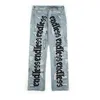 Jean Streetwear Hip Hop Denim pantalon de haute qualité femme jean vieux trou jean cassé sans fin hommes 210320255J