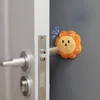 Sublimation Cartoon Creative Door Stopper Crash Pad Wall Sticker Door Rear Refrigerator Bump Home Mute Thickened Silicone Protection door stickers