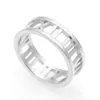 Titanium Steel New Roman Love Brand Rings Jóias de amor inteiro amor para mulheres jóias de anel de casamento 18k ouro/prata/rosa c253s