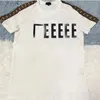 2022 Mens T-shirtontwerper voor mannen Casual vrouw shirts Little Monster Eye Borduurwerkpatroon Mannen losse T-stukken Black man T-shirt Topkwaliteit M-XXXL