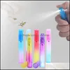 Packing Bottles 8Ml Glass Spray Per Bottle Travel Refillable Empty Cosmet Dhm3X