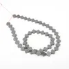 Loose Cross Hematite Stone Beads for DIY Making Jewelry Bracelet Necklace Anklet Flate Gemstone 4 Leaf Spacer Black Magnetite No Magnetic Power
