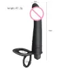 Vibratore a pallottola vibrante per cinturino da donna sul pene Anal Plug Man Lock Ring Vibratori Giocattoli sexy Prodotti Double