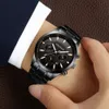 Fngeen Sports Watch Men Quartz腕時計レザーバンド男性時計手首ショックプルーフ防水性Relogio Masculino Hodinky Saati