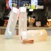Vattenflaskor Sport Vattenflaska Plast Portable Drinking Cup Girl Läckofast Drop-Proof Shaker Mug Travel för utomhus560 ml