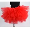 Fashion Girls Tutu Super Fluffy 6 Layers Petticoat Princess Ballet Dance Skirt Kids Cake Chritsmas Children Clothes 220326