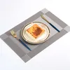 6 PCS Anti skid And Heat insulation PVC Placemat For Dining Table Non slip Mat Kitchen Accessories 220627