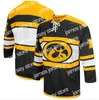 جديد مخصص Iowa Hawkeyes NCAA College Jerseys Men's Custom أي اسم أي رقم جيد الجودة هوكي الجليد الرخيصة Jersey S-4XL