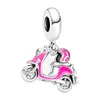 Großhandel 30 Stück Post Mom Crown Motorrad Heißluftballon baumelnde Charms Perle Silber Charms Anhänger Perlen für Pandora-Armband europäische Charm-Perlen Schmuck DIY