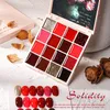 16 kolorów Soild Nail Gel Palette Japońska solidne zanurzenie się z UV Art Polski klej galaretka żel żel półprzepustny lakier hybryda