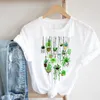 Frauen Druck Cartoon Pflanze Frühling Sommer 90s Mujer Camisetas Mädchen Mode Kleidung Drucken T Top T-shirt Weibliche Grafik 220527