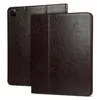 Opvouwbare lederen folio case voor iPad Pro 12.9 11 Mini 6 Duurzaam Pen Slot Houder Kickstand Smart Tablet Cover Schokbestendig