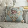Federa per cuscino Federa per cuscino europea di lusso Set di 2 Cuscini decorativi moderni di design floreale con ricamo per divano Alta qualità 220714