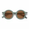 أزياء صغيرة جولة الاطفال النظارات الشمسية الصبي بنات خمر نظارات الشمس uv400 حماية الأطفال النظارات lentes gafas