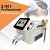 2022 Multifonctionnel 2 dans 1 nd yag laser 1064nm532 nm Retrait de tatouage pigmentation 808Nm Cheveux laser de diode enlever le dispositif de beauté