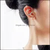 Other Earrings Jewelry Crystal Cuff Climbers Earring Set For Women Girls 13 Styles Ear Cler Hook Accessories Party Dhjiz