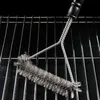 Гриль для барбекю BBQ Clean Tool Accessories Accessories из нержавеющей стали. Компания без прижигания чистящие щетки 220813