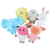 Funny Cute Corduroy Toys Squeak Pet Cow Rabbit Animal Dog Chew Squeaky Whistling Involved Squirrel Toy