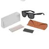 Lunettes de soleil classiques Designer Lunettes polarisées Hommes Femmes Pilote Sunglass UV400 Lunettes Sunnies Fl PC Cadre Polaroid Lens avec boîte et jllqez