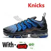 2022 Newest Arrival Tn Plus Löparskor för män Kudde OG USA Swingman Fresh Knicks Cherry Black Royal Volt Vit Volt Blue Fury Herr Dam Sneakers Sneakers Storlek 36-45