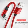 USB Micro Cable 3A 90 Degree Elbow Data Cable Charger Cord for Samsung Xiaomi Mobile Phone Accessories Fast Charging