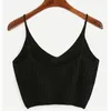 Moda Tops Summer Top Top Sexy Lace-up Sleesess Racer Back Cropped Alavel Tank Top