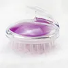 Round Shape Silicone Head Massager Wash Brush with Handle Massage Scalp Bath Germinal Plastic Meridian Comb225P