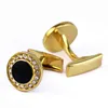 Kflk Jewelry French Shirt Cufflink For Mens Cuffs Link Button Male Gold High Quality Wedding4566784