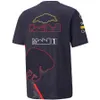 F1 T-shirts Formule 1 Équipe de course Summer Summer Couch Fan Custom Plus taille rapide Sec Breathable 2022