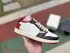 2023 Fragment TS Jumpman X 1 1S Low Basketball Shoes Court Purple Black Shadow Panda Emerald Crimson White Brown Red Gold Grey Toe UNC Tint Designer Sports Sneakers S17