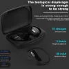 T17 TWS Wireless Bluetooth Headset ostentam fones de ouvido à prova d'água à prova d'água 5.0 preto com carregamento