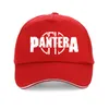 Pantera Logo Cap American Heavy Metal Rock Band Baseball Caps Men Dames Verstelbare Hip Hop Hat Gorra Hombre