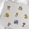 50Pcs/Lot Tom and Jerry Sticker Cats and Mouse 90s Art Print Home Decor Wall Notebook Phone Luggage Laptop Bicycle Scrapbooking Album Decals Stickers