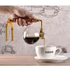 جديد على الطراز المنزلي Siphon Coffee Maker Tea Siphon Pot Prapuum Coffeemaker Type Type Coffee Machine Filter 3CUP 5CUP H11262447