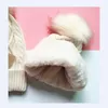New Brand Winter 5 Colors Fashion Women Knitted Caps Inner Fine Hair Warm And Soft Beanies Brand Crochet Hats282r