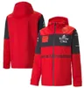 new F1 racing hoodie spring and autumn team sports jacket with the same customization