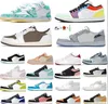 Designer Fragment Jumpman X 1 1S Low Basketball Shoes Starfish White Brown Red Gold Banned UNC Court Purple Black Toe Shadow Panda Trainer Sports Sneakers