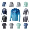 Jaquetas de caça Camisas de pesca personalizadas HUK Performance Manga comprida Moletom de verão com capuz de secagem rápida Jaket Vestidos respiráveis Camisa Camisa de pesca esportiva