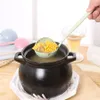 Nuovo cucchiaio da zuppa maniglia lunga cucina coltivatore a colori solido scottatura scolalora Hot