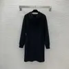 Gatastilklänningar Designer Autumn Hooded Long Sleeve Fashion Milan Runway Dress Märke Samma kvinnor 91HN