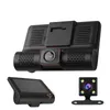 HD Night Car Dash CAM CAM CAM Video Registratore da 40 pollici Auto Fotocamera 3 Lens con telecamera retrovisore Dashcam DVRS9553787