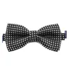 Bow Ties 5/2 / 1pcs Enfants Polyester Bowtie Grey Black Classic Butterfly Wedding Party Coldie Kid Suit Pet Tiebow
