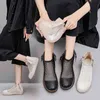 Sandals 2022 Zomer Platte Bodem Real Soft Leather Mesh Ademende Sandalen Vrouwen Koreaanse Holle Out Student Laarzen 220427
